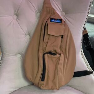 Kavu Tan Mini Rope Bag